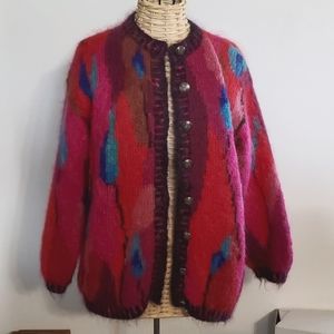 M-L Icelandic Design Mohair jacket